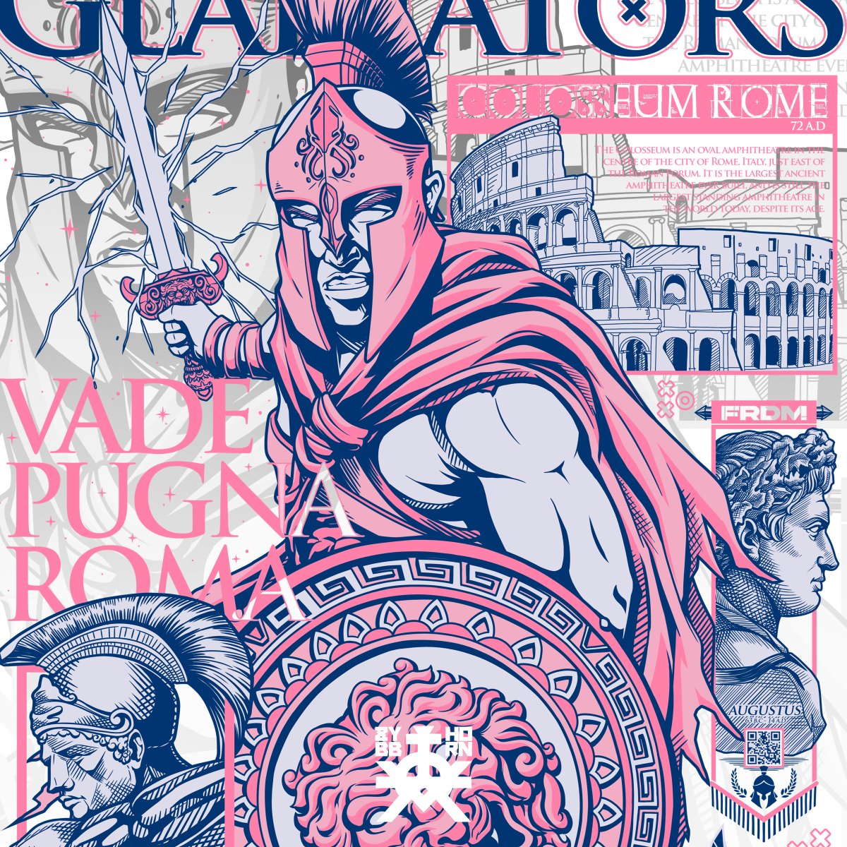 ROME GLADIATORS 

old commission art
#spartan #gladiators #clothingdesigner #clothingdesign #apparel #appareldesign #tshirtdesign #tshirtdesigner #nft #nftcommunity  #nftcollectors  #NFTartist