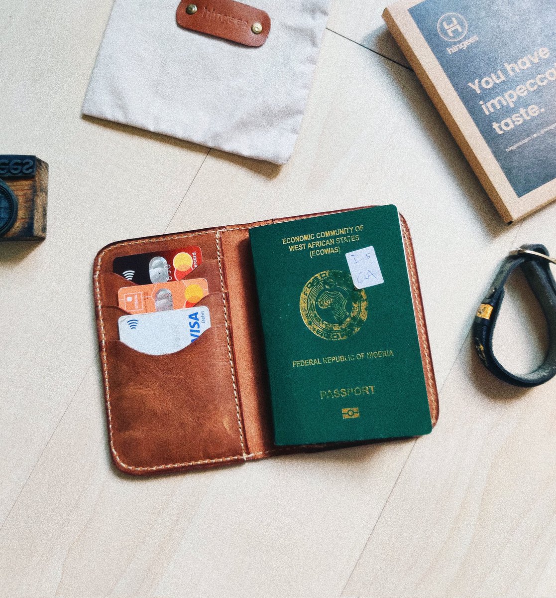 OmoGbajaBiamila's tweet photo. Are you insane? What in God's name is that passport jacket when you can get this from @hingees? https://t.co/y2B5psQUai