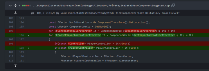 This is nice optimization if you're using Significance Manger against hundreds of skeletal components. It's a trivial code change :) 

Here's the link to the pull request accepted to the ue5-main branch.
github.com/EpicGames/Unre…