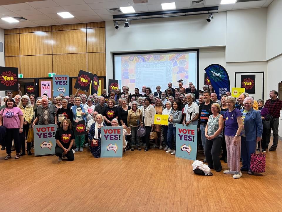 Hervey Bay today, blew me away! A great turn out from the community, listening, learning, participating in our efforts to improve our democracy by recognising Aboriginal &amp; Torres Strait Islander peoples with a Voice. Safe. Fair. Meaningful. Practical. The answer is ’Yes’.
#Yes23