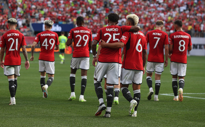 Bruno Fernandes and Jadon Sancho found the back of the net as @ManUtd defeated @Arsenal 2-0 in a friendly at the MetLife Stadium in New Jersey.

https://t.co/KgbvC1dvgy https://t.co/fGOd7YiNmA