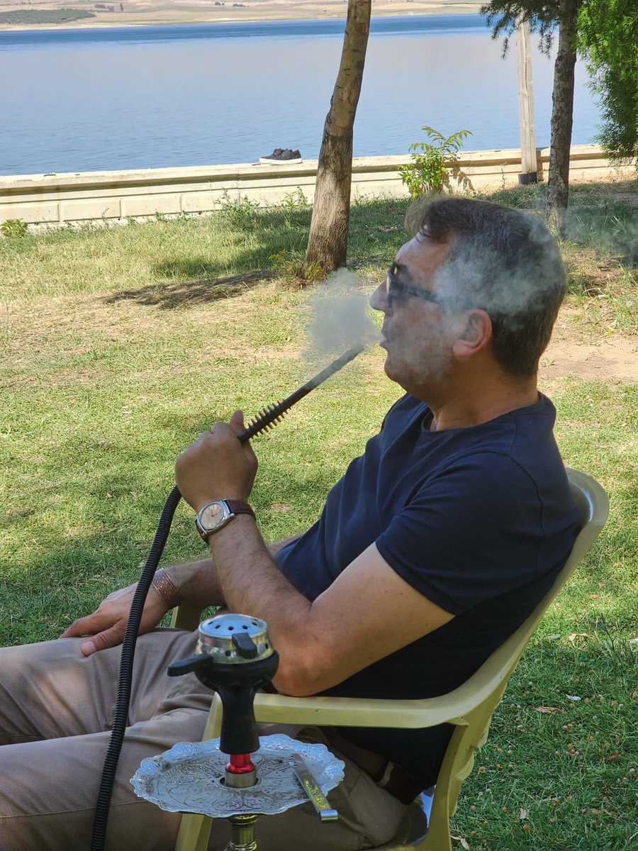 hakverdialtug's tweet photo. Kıymetli dostum A Suphan Yaşar ile Hirfanlı Barajı ziyaretimiz. https://t.co/cmfLws6u36