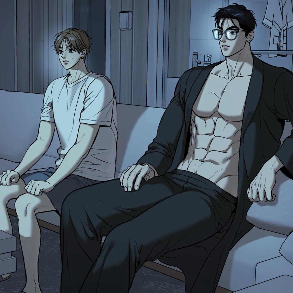 zoyelene's tweet photo. Uma parte minha acha que ele deve ter sido um ex caso do Jae, mas a outra parte acha que eles são rivais e que ele vai tentar separar o Dan do Jae. Essa loira ai não me cheira muito bem não
#jinxchapter29 https://t.co/dJT5FZOIb2
