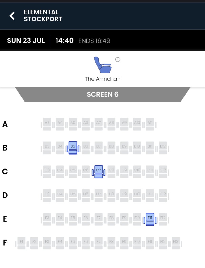 this is actually the optimum layout for taking your kids to the cinema https://t.co/isxEWWsrye