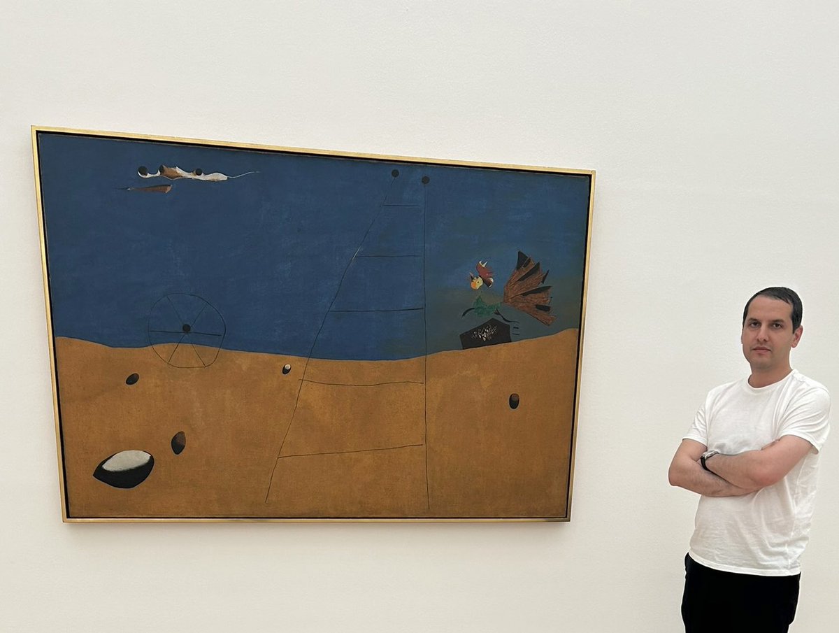 Monumental Joan Miro, Fondation Beyerler ©️how great is this painting?
