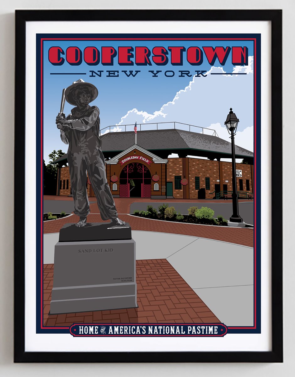 I absolutely love #Cooperstown.  Induction weekend is always exciting. #MLB #HOFWKND #Legend #BaseballHallofFame #BaseballHall #BaseBall  

stolitronartdesign.etsy.com