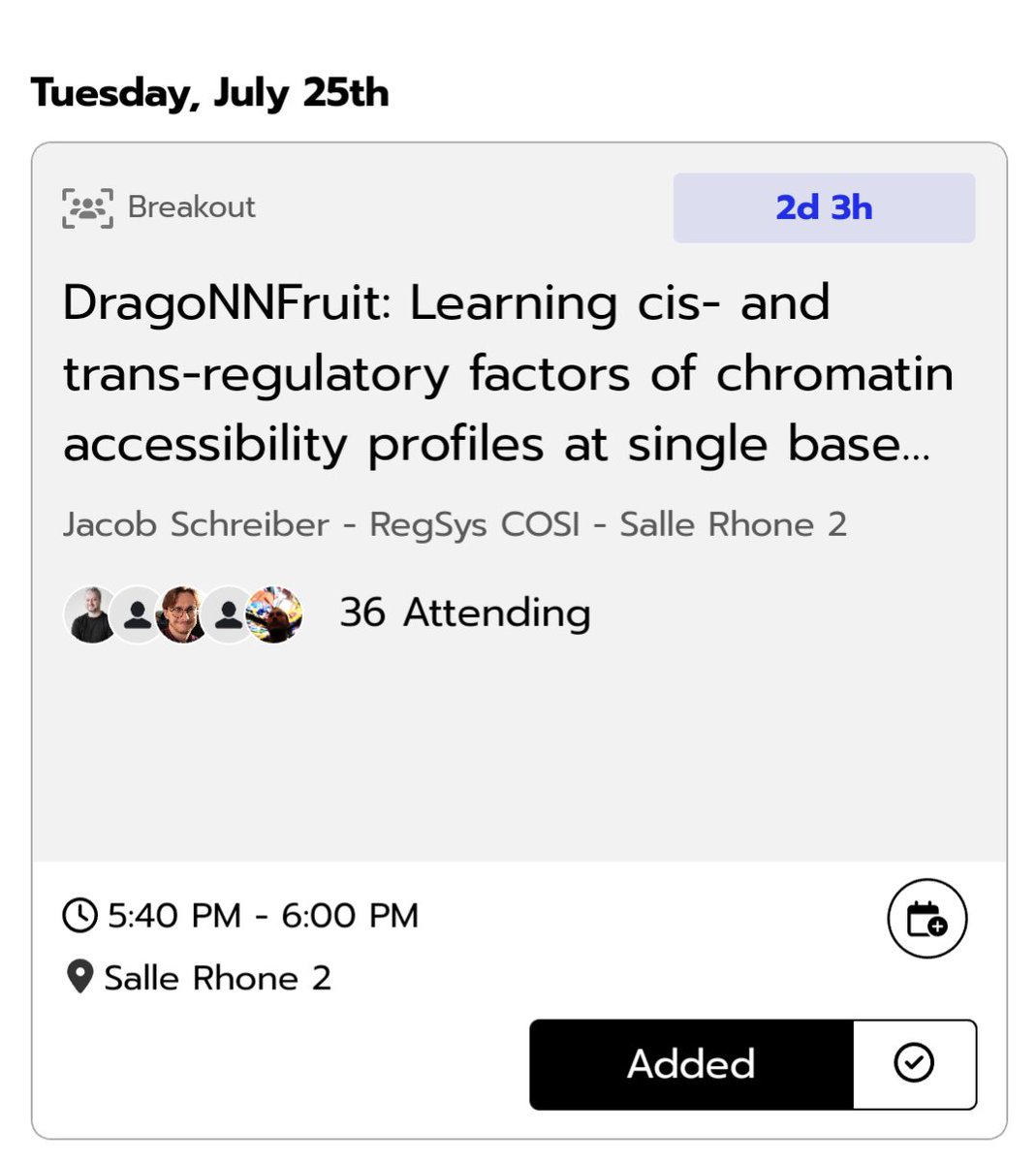 Anshul Kundaje (anshulkundaje@bluesky) (@anshulkundaje) on Twitter photo Come check out several talks at #ISMBECCB2023 on Monday and Tuesday <a href="/MlcsbC/">MLCSB</a> and <a href="/ISCB_RegSys/">ISCB RegSys</a> COSI by <a href="/suragnair/">Surag Nair</a> <a href="/kellycochra/">Kelly Cochran</a> <a href="/jmschreiber91/">Jacob Schreiber</a> and myself. See times below 1/ Come check out several talks at #ISMBECCB2023 on Monday and Tuesday <a href="/MlcsbC/">MLCSB</a> and <a href="/ISCB_RegSys/">ISCB RegSys</a> COSI by <a href="/suragnair/">Surag Nair</a> <a href="/kellycochra/">Kelly Cochran</a> <a href="/jmschreiber91/">Jacob Schreiber</a> and myself. See times below 1/