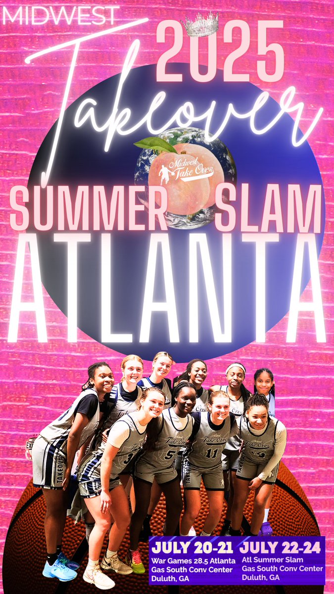 AmauriaRiep's tweet photo. Summer Slam is in full effect! Come watch us play today at 1:25 P.M. GAS CONVENTION CENTER, Court #4! #MidwestTakeover #MWTO #InsiderExposure https://t.co/cPAgf5Y7EO
