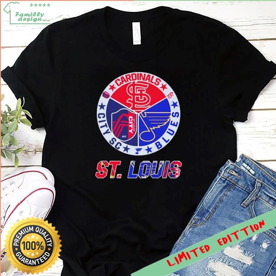 St Louis City SC St Louis Cardinals St Louis Blues logo Shirt
Buy it: https://t.co/2g9kPriyIx
Home: https://t.co/6Xx0Zh0Q0E https://t.co/1akuvhYAdJ