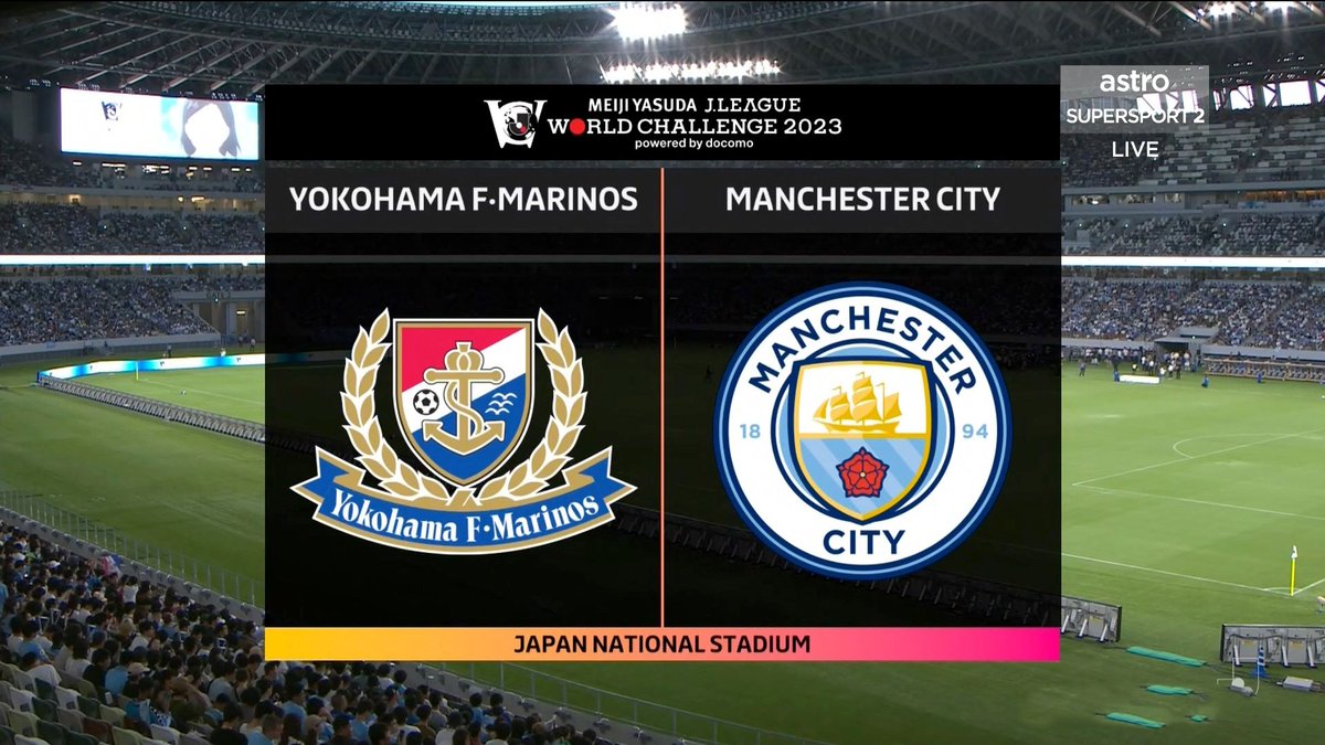  Yokohama Marinos vs Manchester City Prediction, Preview & H2H  Stats