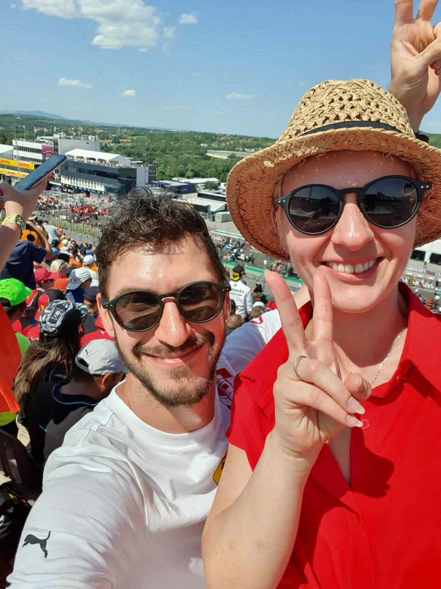 Waiting for the Hungarian GP to begin 😁 #Formula1 #Budapest