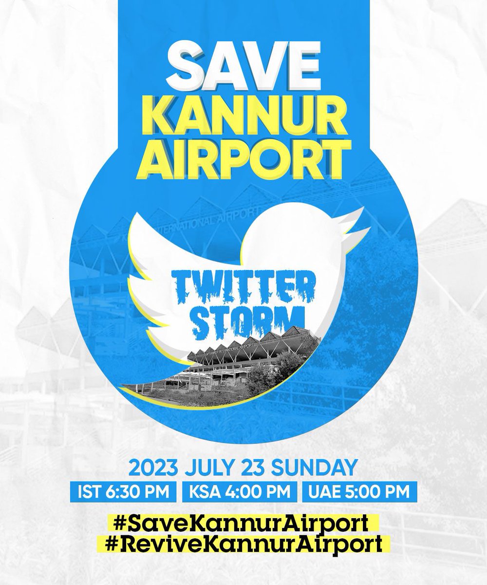 MuzarinOfficial's tweet photo. The closure of Kannur Airport would be a major setback for the local economy and the people who depend on it. We need to come together, spread awareness, and demand the necessary support to safeguard this critical transport hub.@JM_Scindia #SaveKannurAirport https://t.co/glsuoCIWWN