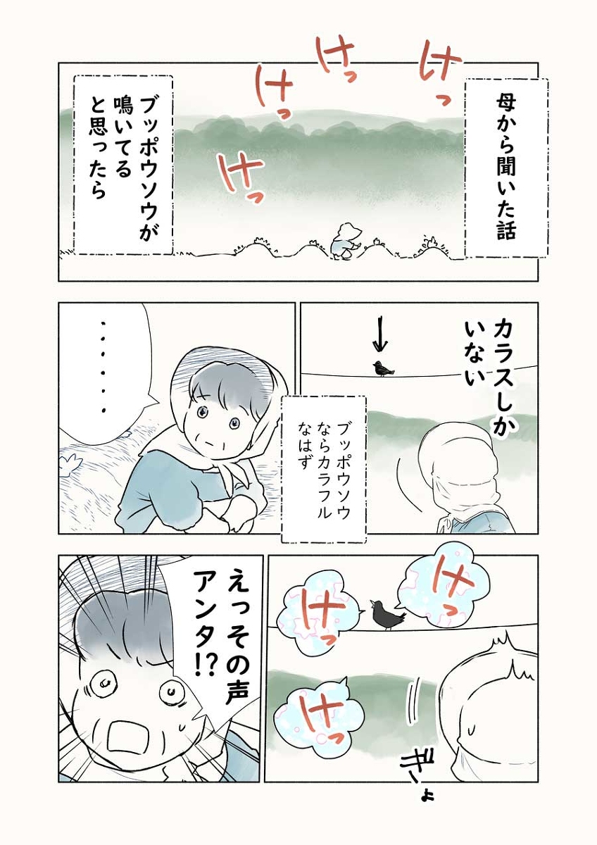 これはカラスがかしこいマンガ (1/2)