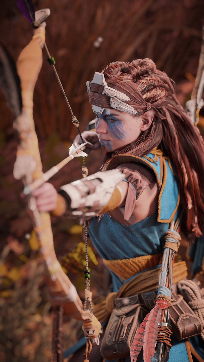 Machine huntress #HorizonForbbidenWest #BeyondTheHorizon #VirtualPhotography #Aloy #VPRT