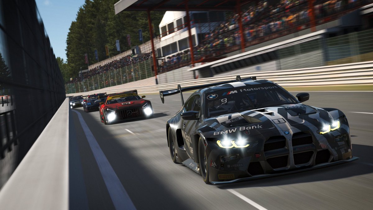 Just like @TeamROWERACING in the real world, BMW M Team @BScompetition claimed victory in the @iRacing Spa 24h race! 

The #TeamBMWBank BMW M4 GT3 was driven by @RainerTalvar, @phillippedenes and @FelixQuirmbach1! Congrats, 🦓!

#BMWSIM