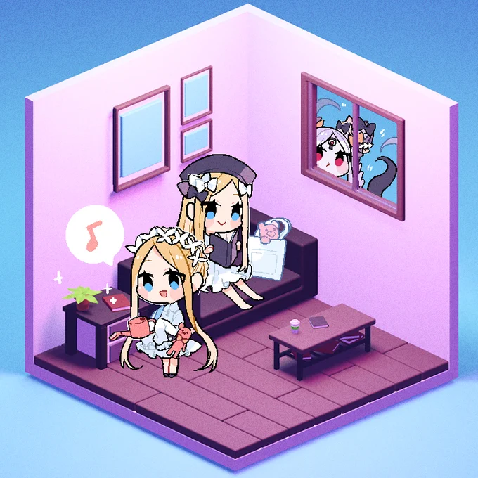 アビーちゃんたち(再掲)