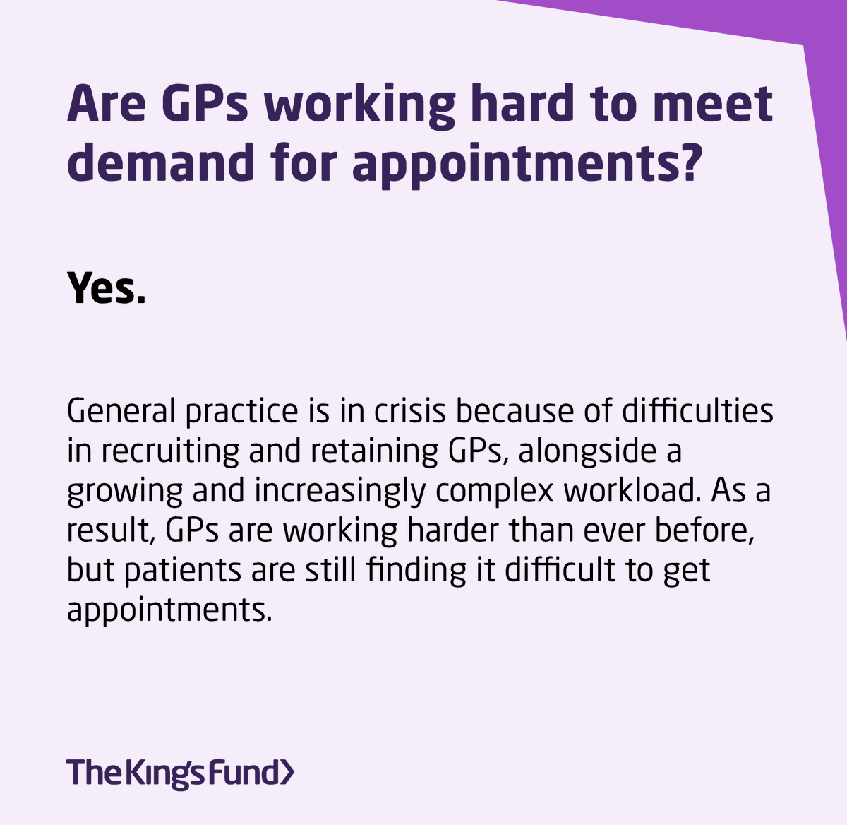 TheKingsFund's tweet photo. A period of declining public satisfaction with the health and care system has brought with it a whole host of myths claiming to explain why we're in this situation. With this in mind, we've debunked some of the top myths that feature in this debate. 💬 https://t.co/I0LIsGrnGM https://t.co/UAWoPgRboK