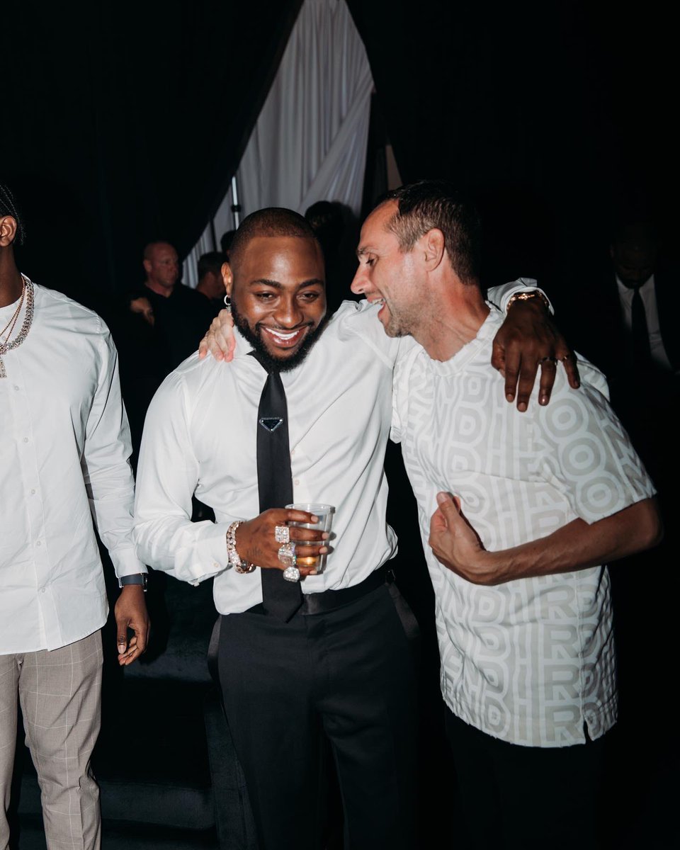 Davido with the swag