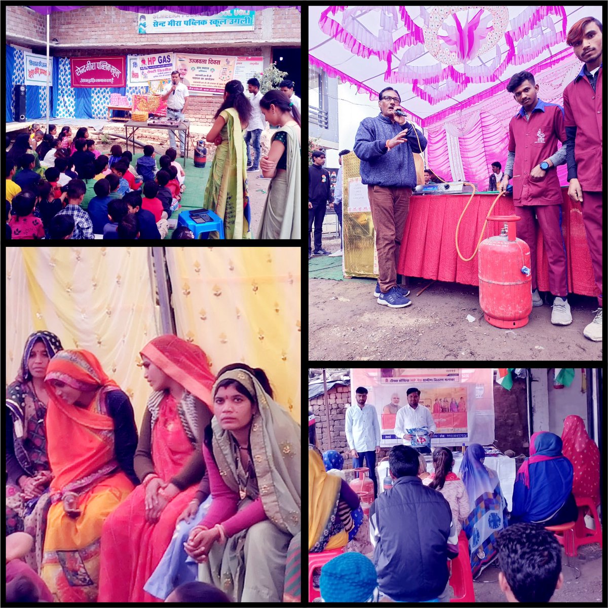 HPCL Ujjain SA always focus on SafetyFirst for our valued customer. Today LPG Panchayat was conducted by all the Distributors in their respective villages for all the consumers.We educated our customer on safe usage of LPG and benefit in their life. @nalli_srinivas @NwzLpg @HPCL