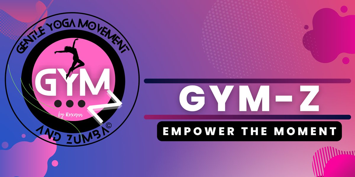 roxannriskin's tweet photo. New logo for introducing GYM-Z with tagging Empower the Moment for holistic mindfulness/physical wellbeing. Let me know what you think!
#Wellbeing
#mindfulwellbeing
#GymZ https://t.co/LCg6CiUC2o