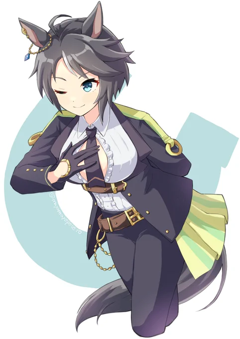 ウマ娘順番に全員描きたいチャレンジ  5.フジキセキ #ウマ娘