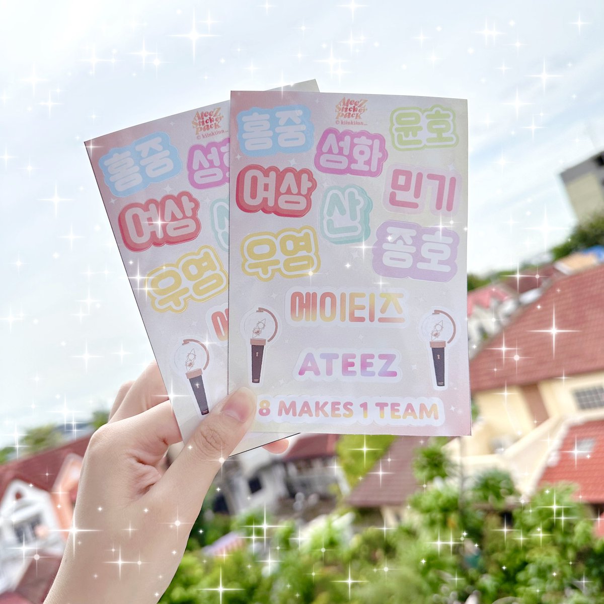 kiinkiinn_'s tweet photo. ⸝ ⸝ ⸝ ♡´ kindly rt , giveaway `♡ ⸝ ⸝ ⸝

ꔛ ateez sticker a6 ෆ⃛

◟✦  100ea

=͟͟͞♡ time : 12 pm , 5 Aug
=͟͟͞♡ location : Impact Exhibition Hall 8

꒰ rt and show this tw ꒱

#Break_The_Wall_BKK #ตลาดนัดATEEZ #ATEEZ #ตลาดนัดเอทีซ ตามหา กอว https://t.co/h1rOQxLUcq