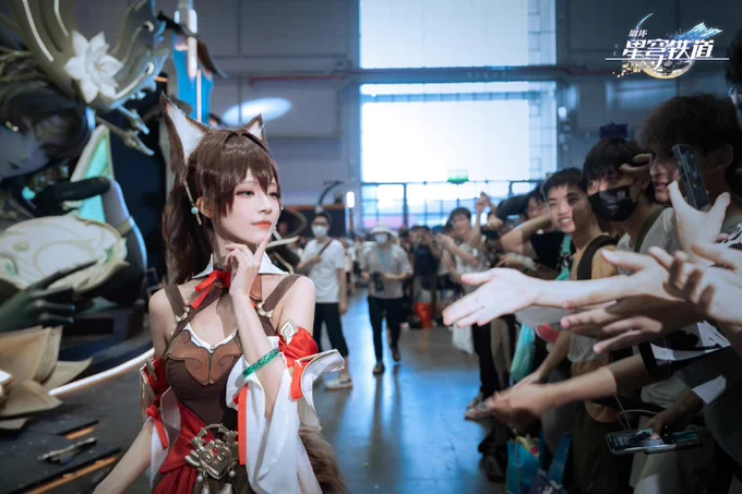 崩壊:スターレイル 公式weiboより 《BW2023 停雲 コスプレ写真公開》  