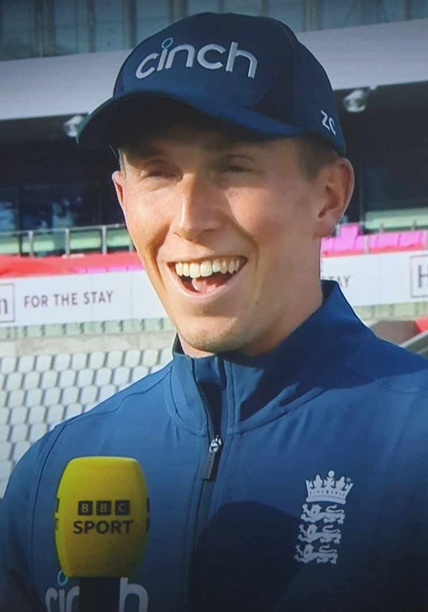 What is Zak Crawley doing? tweet media