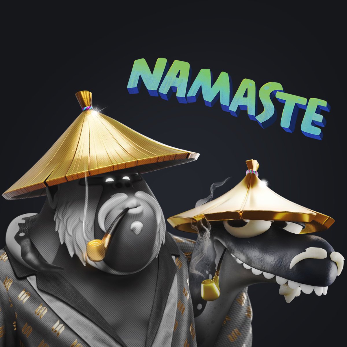 SolanaSensei's tweet photo. ⛩️ NAMASTE ⛩️ https://t.co/yGv1gTkal3