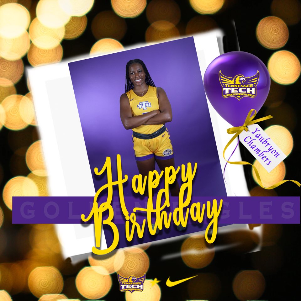 TTUWBB's tweet photo. Join us in wishing grad transfer, Yaubryon Chambers, a very Happy Birthday! Enjoy your day, Ya!!! 🥳🧁🎈 https://t.co/JRAzHI2vDg