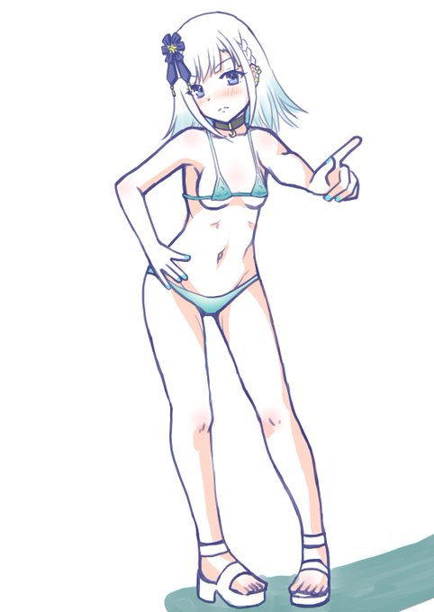 らくがき:彩澄りりせさんマイクロビキニ部 