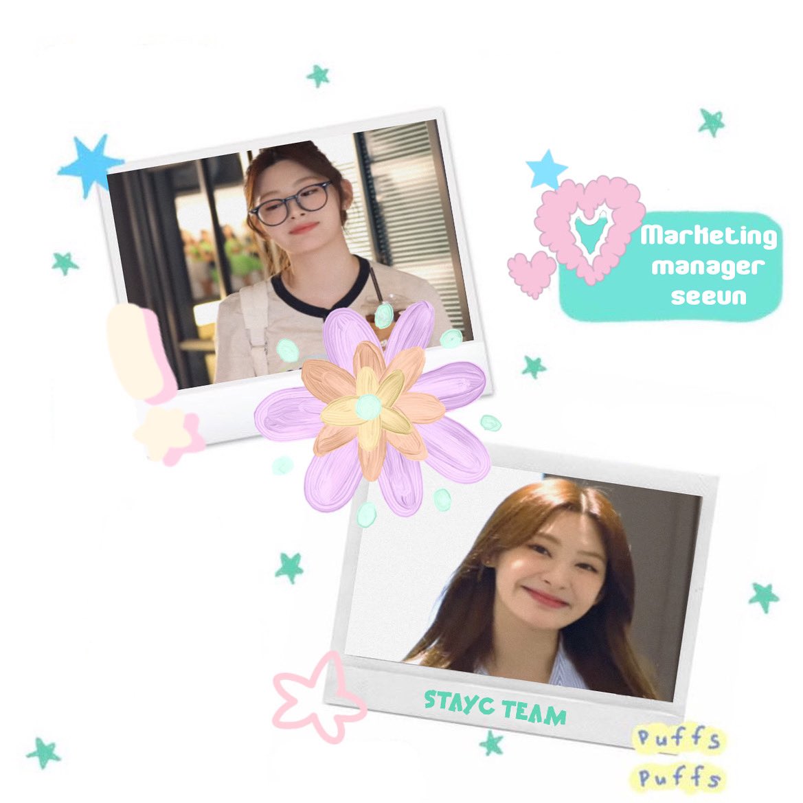 مُترجم - مساعدة المديرة يون سيأون 
من فريق التسويق لمتدربين الشركة 👩🏻‍💻
🔗: bit.ly/45fd5e3
-نتمنى لكم مُشاهدة ممتعة ~ #تيم_ستايسي