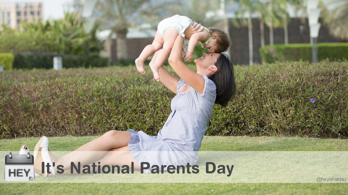 It's National Parents Day! 
#NationalParentsDay #ParentsDay #Joy