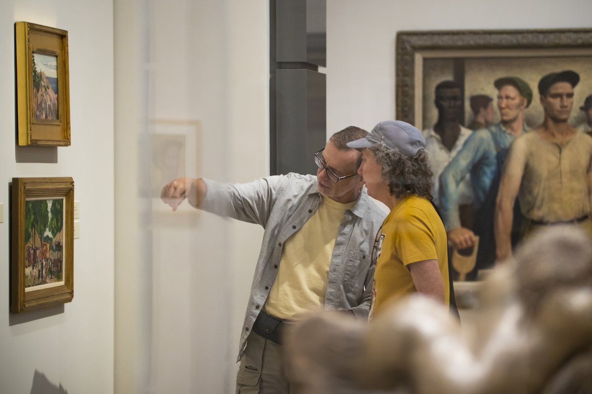 Join us for a dynamic Sunday of engaging, enlightening, and inspiring experiences in American Art!⁣
⁣
Starting at 2pm, enjoy a Sunday Live performance by Steve Lapointe, public tour of The Art of Food, and Game Day at the rooftop Perspective Café >>> bit.ly/3WD0tZ8