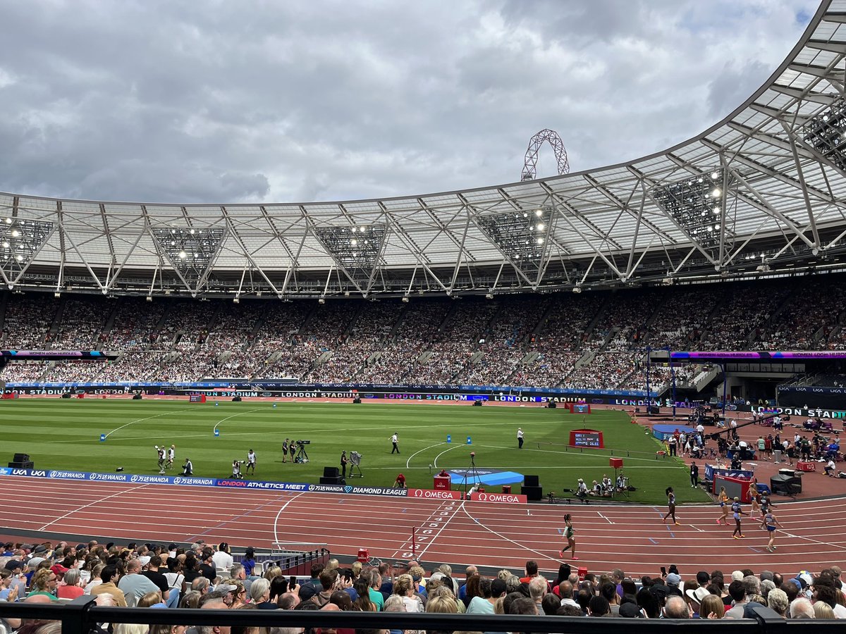 Can’t beat a day of athletics at the Olympic stadium