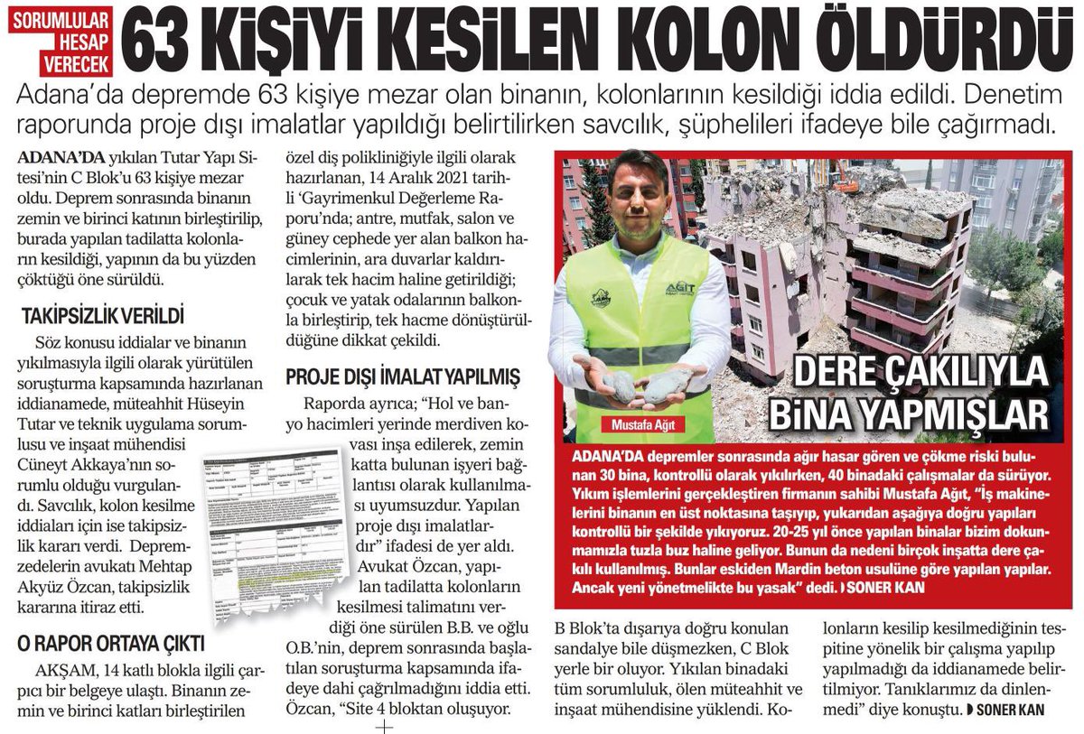 buseyurur's tweet photo. Suçu kanıtlamaya değil üstünü örtmeye çalışan bir adalet sistemi. 

Ben ailemi depremde kaybetmedim. Onları denetimsizlik aldı bizden. Hukuksuzluğa alıştırıyorlar bizi. Bugün burda adalet arayan benim, yarın siz de olabilirsiniz.

#tutarsitesi https://t.co/XcSeV4Adcf