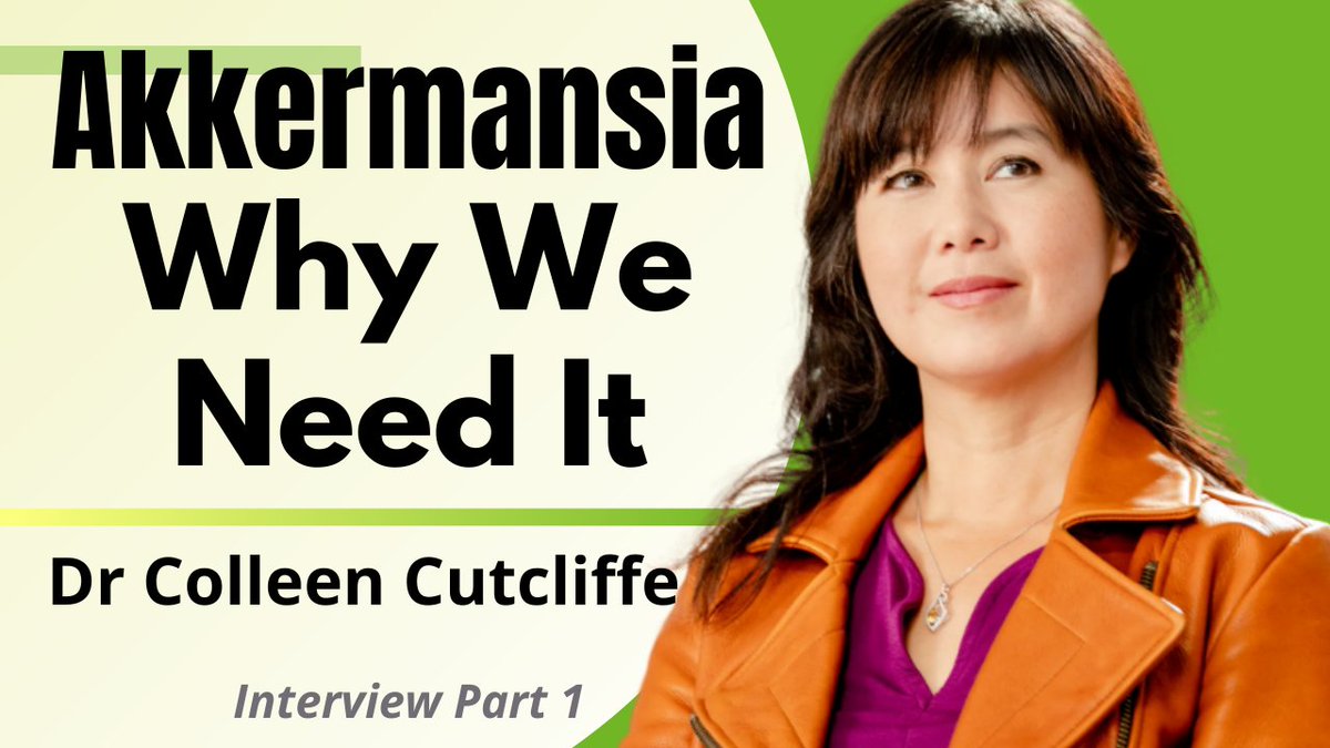 We are grateful to Dr Colleen Cutcliffe, founder of @Pendulum_Co for coming on our channel to talk about all things akkermansia🦠First episode has just been published youtu.be/Ok0iXClXaCU