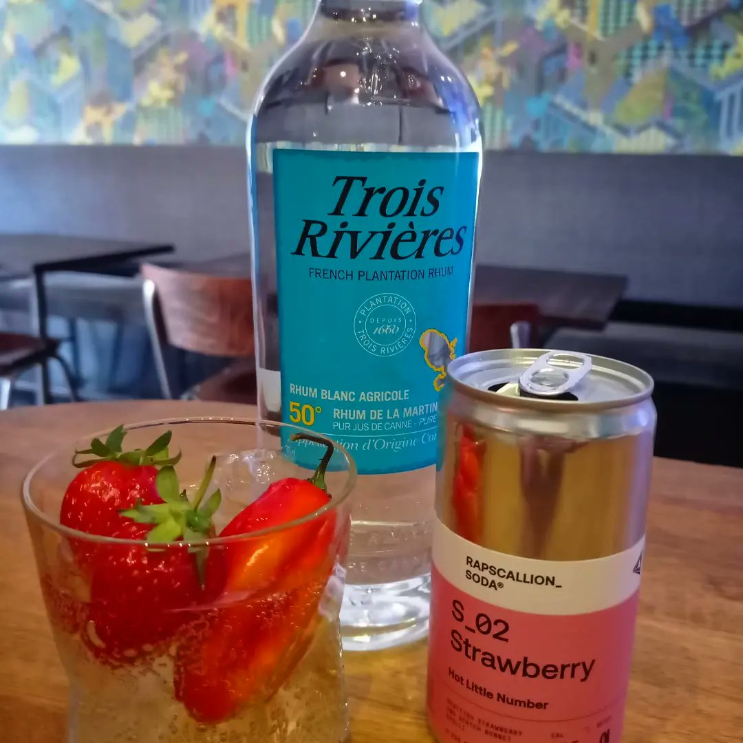 We have the NEW Strawberry Soda from <a href="/rapscallionSODA/">RAPSCALLION_SODA</a> - all the holiday flavour, none of the effort!

Why not add some white rum or cachaça for a Summer Strawberry Daiquiri Soda? 😋

#marchtown #doda #daiquiri #cachaça #gin #rum #vodka #beer #wine #spirits #shop #bar