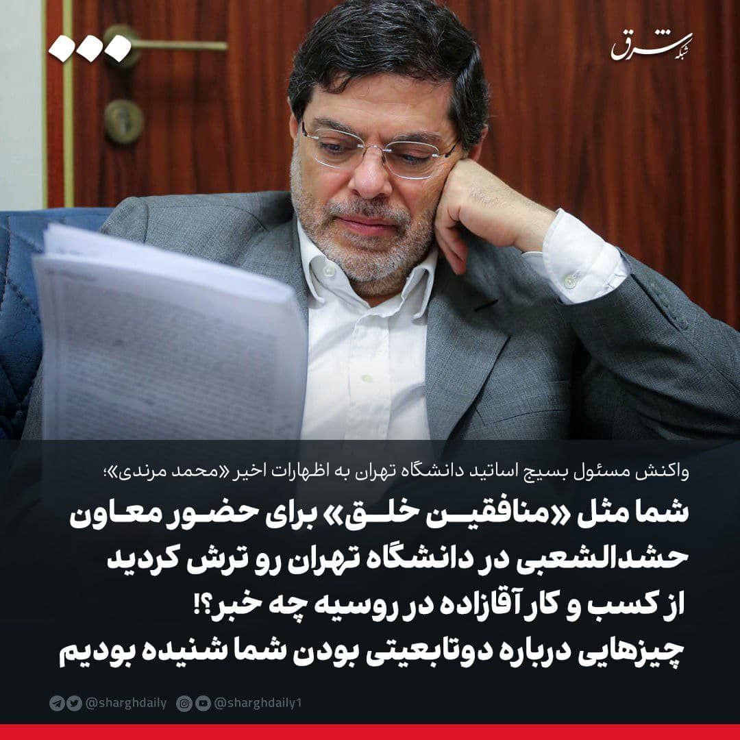 Seyed Mohammad Marandi tweet media