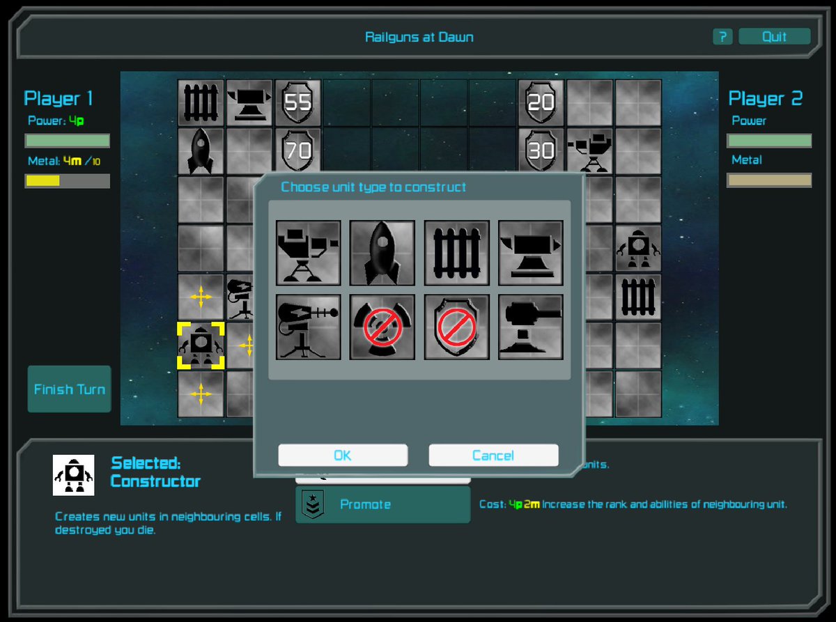 stuartjbray's tweet photo. Forgot I hadn't launched my chess/battleship space combat mash-up which I spent the whole of 2019 building. ** Railguns at Dawn **
https://t.co/wiHDHZlExX
#gamedev #indiedev #indiegames #chess #turnbased #unity3d https://t.co/Va2ROHvGav
