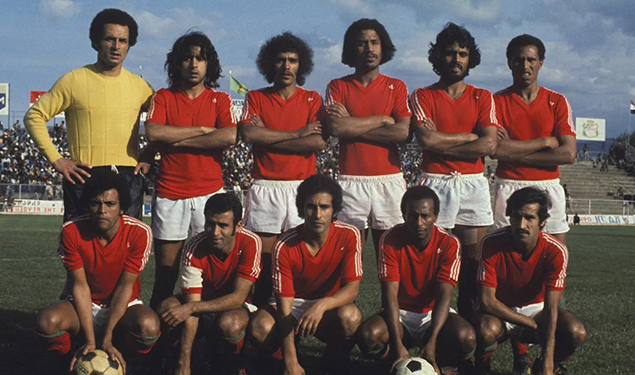 JostoMaffeo's tweet photo. 🕯️⚽ RIP Hassan #Amcharrat, connu comme #Acila.
Il était âgé de 76 ans et il a succombé à sa maladie après une longue lutte.
Légende du #football du #Maroc et du Chabab Mohammédia des années 70, il a remporté la Coupe d’Afrique des nations. https://t.co/rUjbtVUyGm