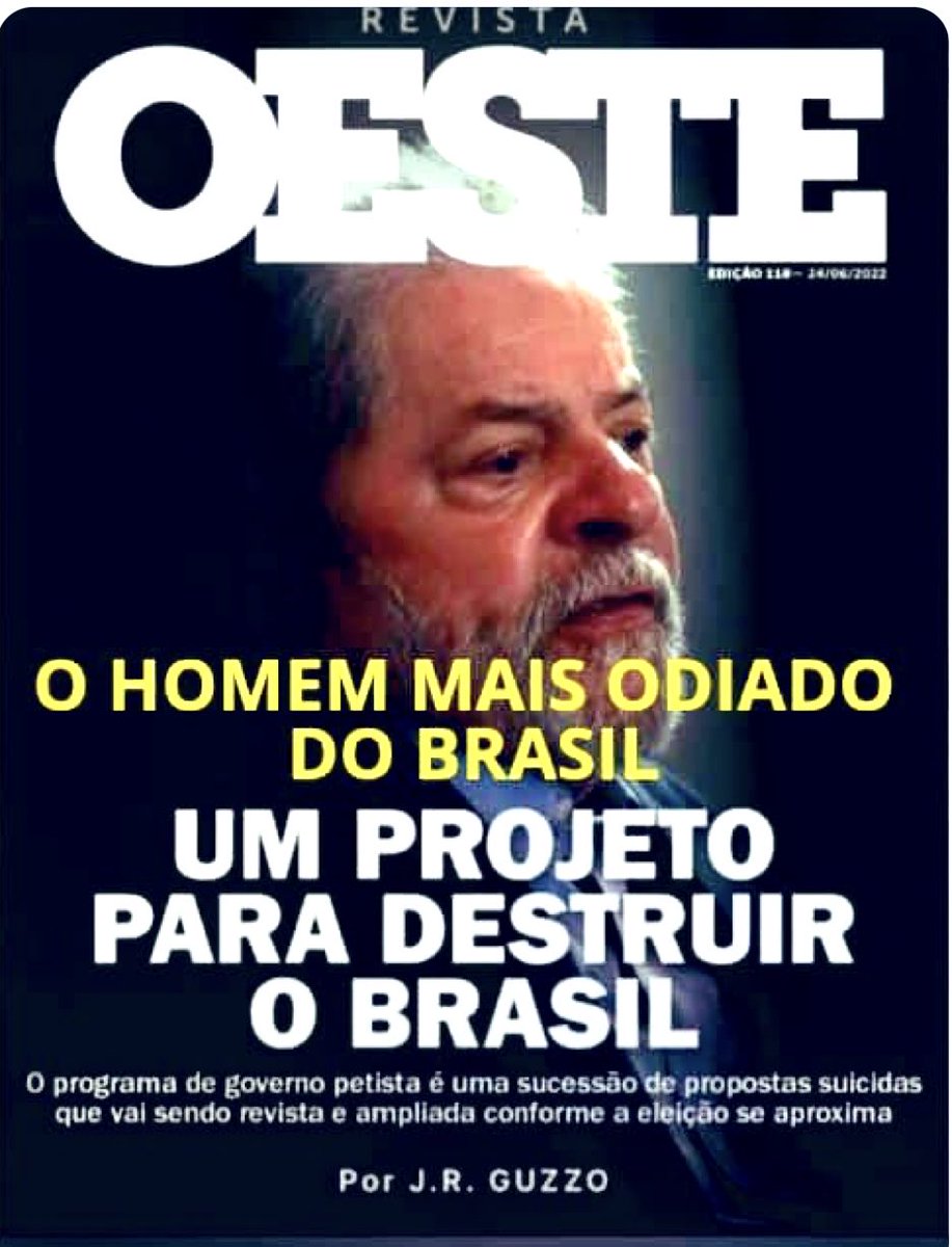 GalizaAr's tweet photo. Nenhum brasileiro de CARÁTER HONRADO , aguenta mais … Fora Lula, FORAA!!🤢😡😡😡🤢 https://t.co/SqZrCArdlt