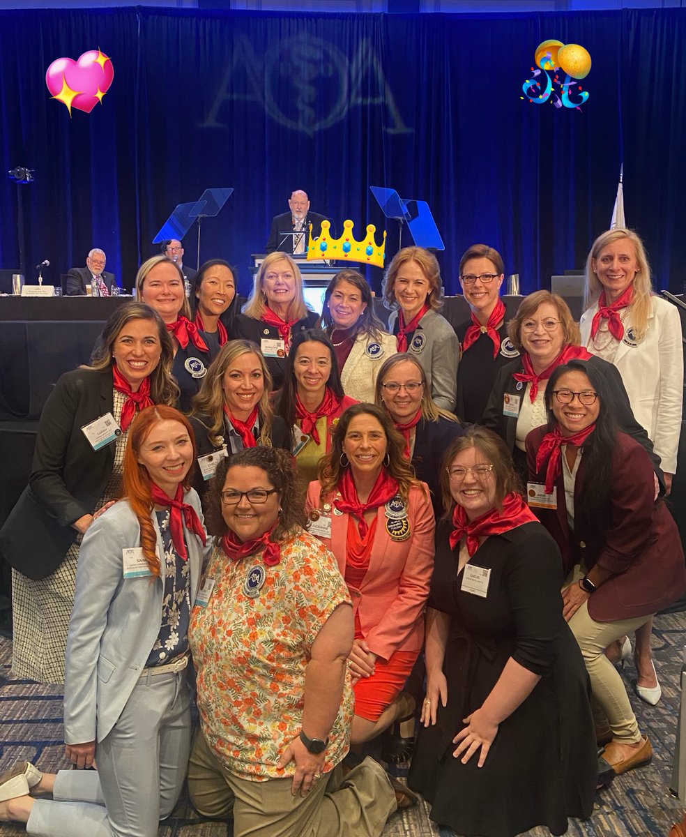 ❤️👏 President-Elect <a href="/a_hubka/">Teresa A. Hubka</a> <a href="/AOAforDOs/">AOA</a> 😉 #yougogirl Sow the seeds of #osteopathicmedicine 💐 #FamilyLove #DOProud 🙏