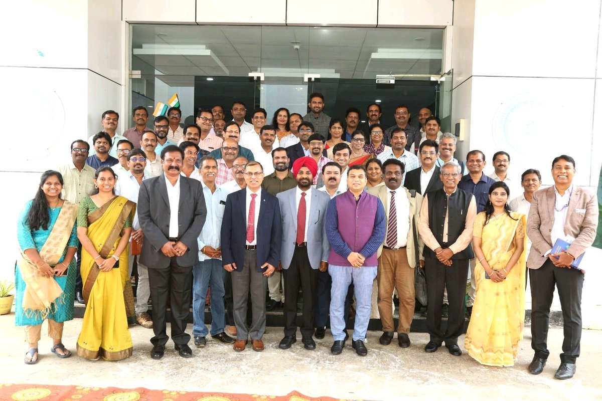 aniltentu's tweet photo. #APIS had wonderful opportunity to partner and support #NRDC in conduction of #NationalIPfestival at Innovation Valley #Visakhapatnam wherein dignitaries from GoI, New Delhi Sri SURINDER PAL SINGH, Joint Secretary, #DSIR #MoST, Chàirman & MD NRDC #Cmde AMIT RASTOGI & dignitaries https://t.co/K0wpGYSiPI
