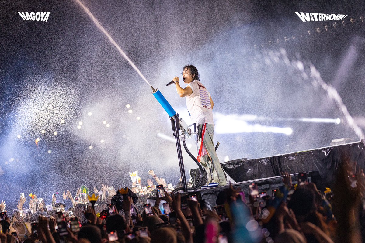 Waterbomb_Japan's tweet photo. 𝗡𝗔𝗚𝗢𝗬𝗔 𝗗𝗔𝗬𝟮!

名古屋をびしょ濡れにしたみんなの情熱！🔫
その熱気を次は東京に🤟🤟

#ウォーターボム #ウォーターボムジャパン #フェス #夏フェス #WATERBOMB #WATERBOMBJAPAN #WATERBOMB2023 #KPOP #JPOP #KHIPHOP #KDJ #MUSICFESTIVAL #DLITE #DAESUNG #JAYPARK https://t.co/sWZB41sjj6