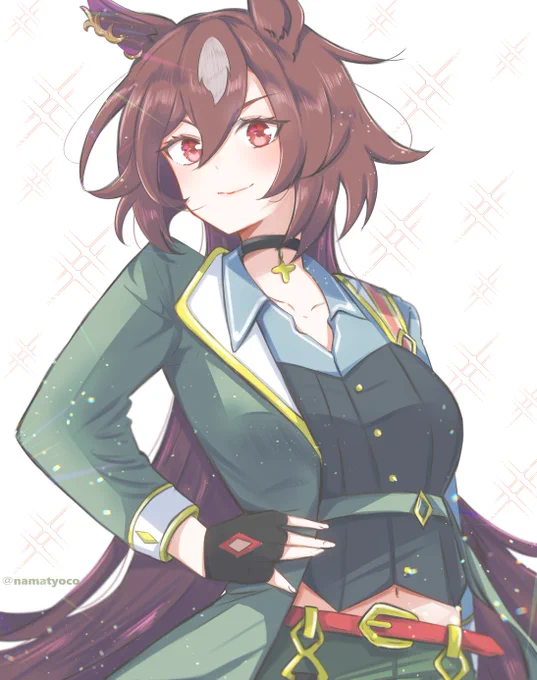 #フォロワー1万人以下の絵師が力作を投稿してたくさんのフォローを貰うタグ #ウマ娘