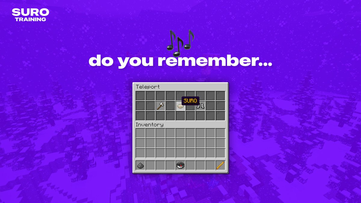 Suro-Training tweet media