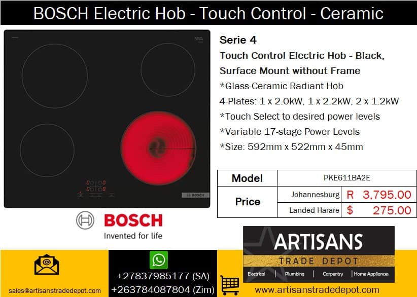 ArtisansTD's tweet photo. @redmarketsunday @iMisred Bosch Hobs, Ovens, Stoves, Extractors, Washing Machines, Dishwashers and more

Whatsapp +263784087804 

Shop Online https://t.co/zVBZNHbOZ7 https://t.co/Kdz0Cn9kgU