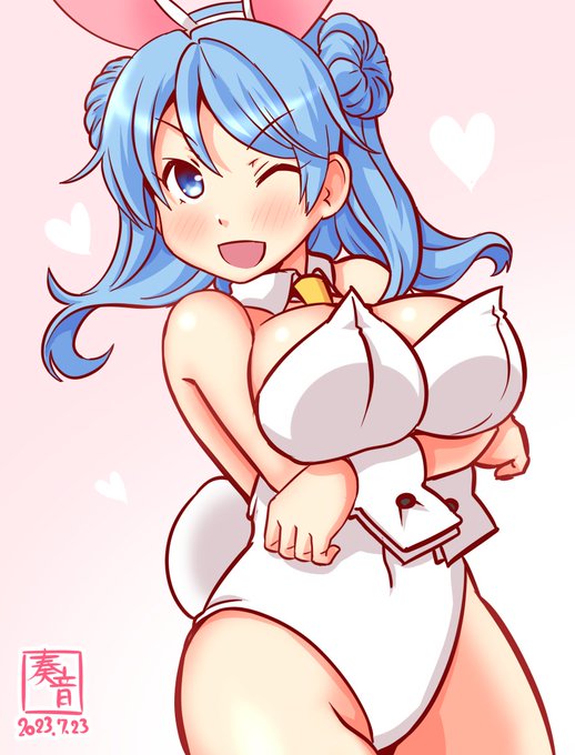 「うち、狙い撃ちは得意なんよ。
 …提督、この後は空いとるけぇ? じゃあ、うちと…♥」

#艦これ版真剣お絵描き60分一本勝負_20230723
#浦風 