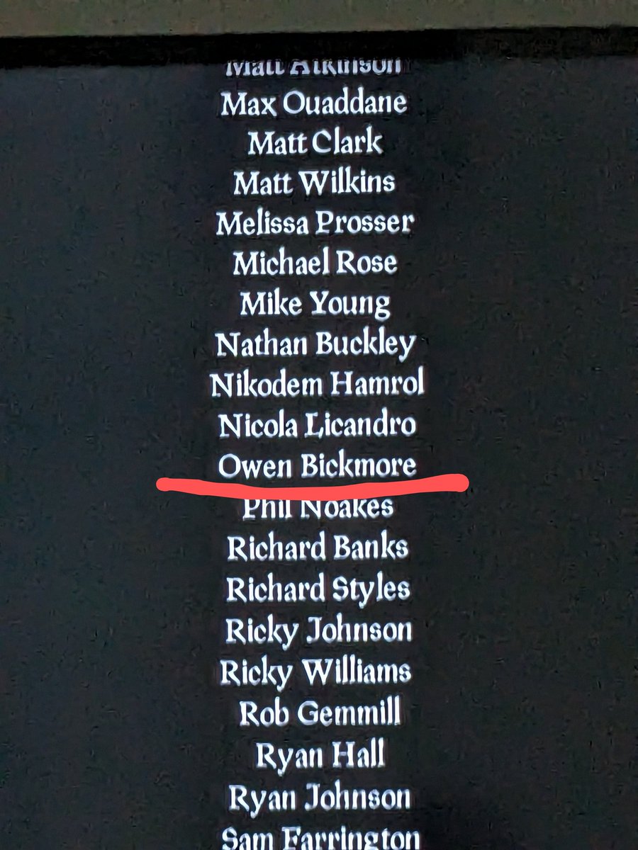 TheRealBickers's tweet image. So what have I been up to the past 6 months. Now my name is in the credits and it is official, I have been working on Sea of Thieves.